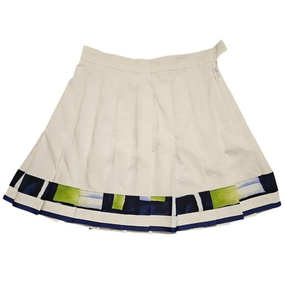 Vintage Quantum Sports A-Line Pleated Mini Skirt Going out Tennis or Golf Size 4 - Picture 1 of 4